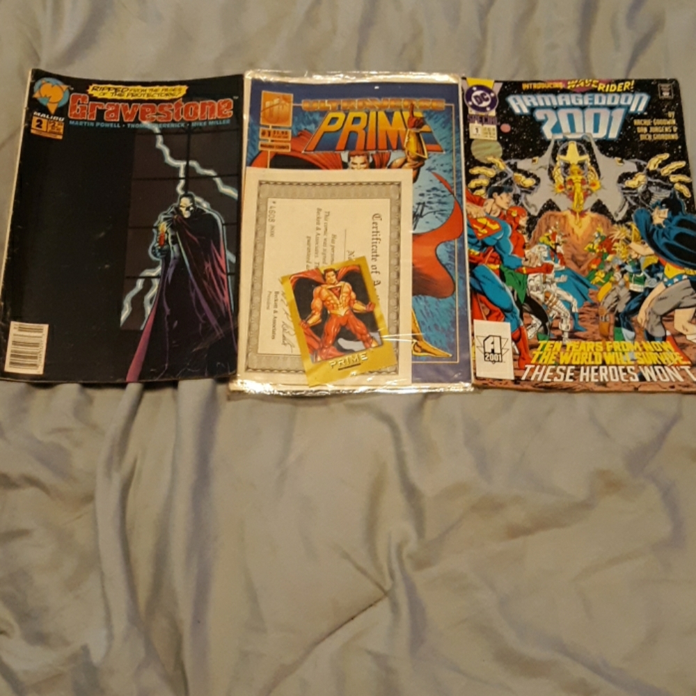 Miscellaneous comic books